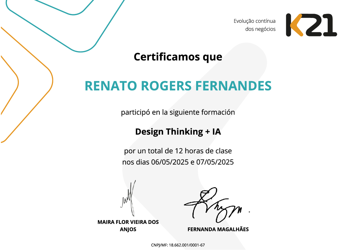 Certificado K21